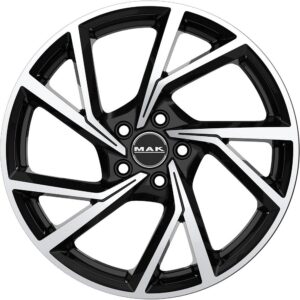 MAK Kassel Black Mirror 7,5x18 5x114.3 ET48 CB76,0 60° 800 kg F7580KABM48F3