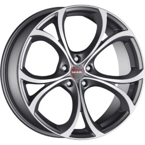 Fondmetal 1972 Black Clearcoat Matt Bronze Machined 11x21 5x112 ET39 CB66,5 60° 1050 kg RF19203
