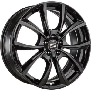 Momo Seven Matt Black polished 8,5x19 5x112 ET42 CB72,3 60° WSVE85942512E