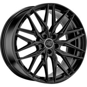 MSW 30 Gloss Black Full Polished 9,5x19 5x112 ET45 CB73,1 60° 760 kg W19307502T56