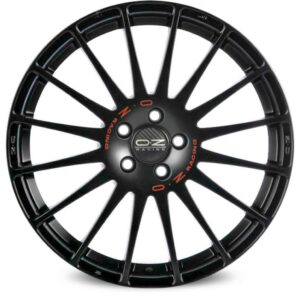 OZ Racing Superturismo GT Matt Black Red Lettering 8x18 5x112 ET50 CB75,0 R12 620 kg W0166920479