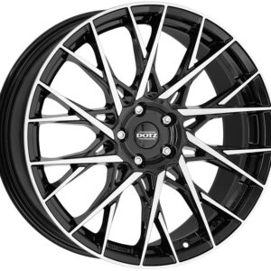 Dotz Fuji dark Black/polished 7,5x19 5x112 ET40 CB70,1 60° 670 kg OFU9J8BP40