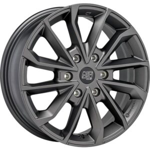 MSW 42 Van Matt Dark Grey 6,5x17 6x120 ET50 CB74,6 60° 1250 kg W19468001TP8