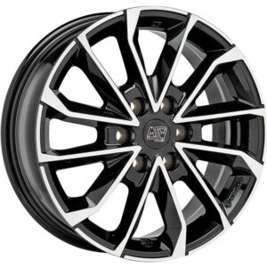 MSW 42 Van Gloss Black Full Polished 6,5x17 6x120 ET50 CB74,6 60° 1250 kg W19468001T56