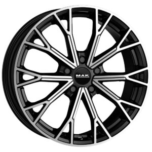 MAK Arrow Gloss Black Mirror Ring 8x19 5x112 ET53 CB66,6 R14 900 kg F8090OWGL53WS5X