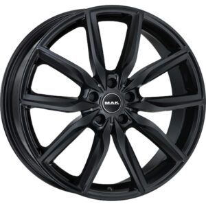 MAK Allianz Gloss Black 10,5x20 5x112 ET43 CB66,6 60° 900 kg F0520KRGB43WS3X