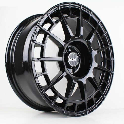 MAK NTT Gloss Black 7x17 5x112 ET45 CB57,1 R13 600 kg F7070TNGB45VE3X