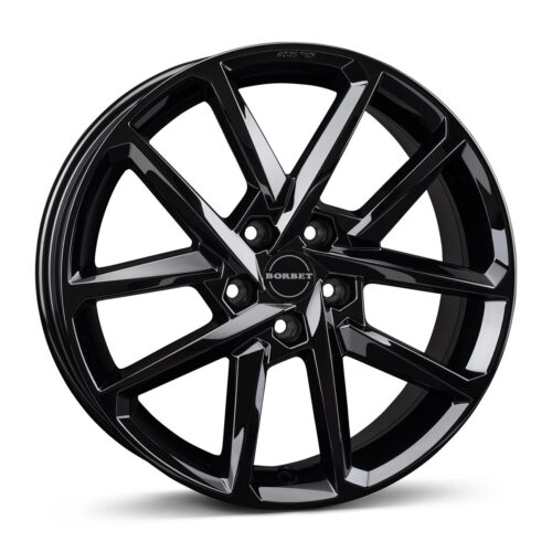 10775 Borbet N black glossy 6,5x16 4x100 ET43 CB64,1 60° 580 kg 498013