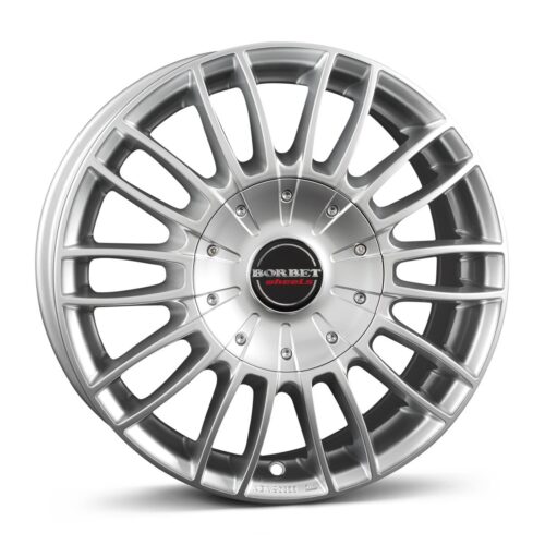 10714 Borbet CW3 sterling silver 8,5x19 6x120 ET52 CB74,5 60° 1000 kg 222768