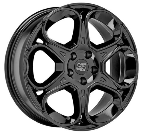 10943 MSW 83 Gloss Black 7x17 5x114.3 ET32 CB73,1 60° 690 kg W19478502TC5