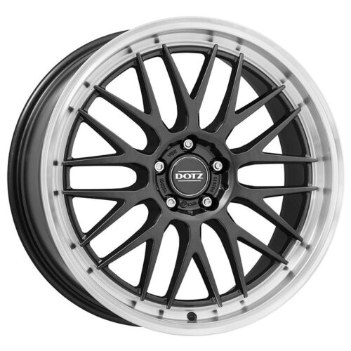 10996 Dotz Bilbao dark Gunmetal/polished lip 8x17 5x112 ET46 CB57,1 R13 715 kg OBIS8FL46E