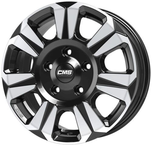 11168 CMS C31 Diamond Black Gloss 6,5x16 5x118 ET60 CB71,1 60° 1150 kg C31 656 60 81 DB