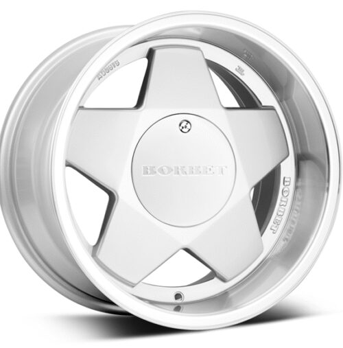 11233 Borbet A Silver Polished 9x16 4x100 ET15 CB64,1 60° 515 kg