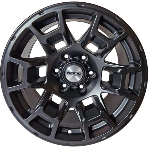 6352 Nano 5914 Full Matt Black 8,5x17 6x139.7 ET-10 CB110,1 60° 800 kg