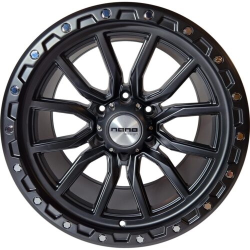 6360 Nano Y0156 Full Matt Black 10x18 6x139.7 ET-18 CB110,1 60° 955 kg BKY0156MB-639-810-18