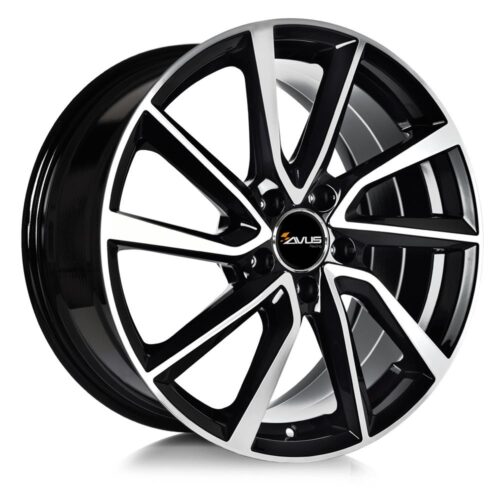 7470 Avus AC-518 Black Polished 6x15 5x112 ET47 CB57.1 60° 625 kg 518060155112047571DW