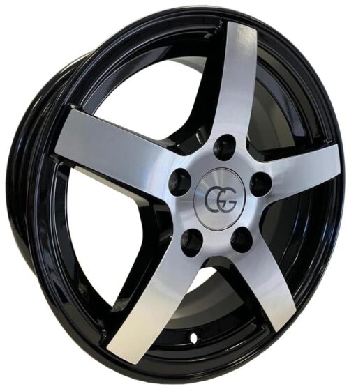 7850 GG Trailer Black Polished 5,5x14 4x100 ET30 CB57.1 60° 950 kg 298197