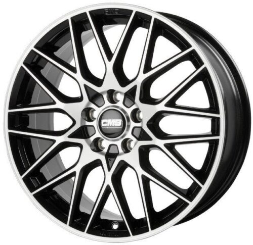 6646 CMS C25 Diamond Black Gloss 9x20 5x112 ET45 CB66,6 R14 1000 kg C25 9020 45 82S DB